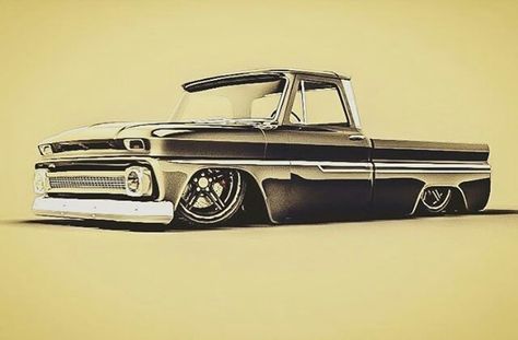 Drawing Truck, Semi Truck Art, Lowrider Drawings, 2023 Artwork, 1966 Chevy Truck, Hot Rod Truck, Cartoon Car Drawing, Drafting Drawing, Skull Stencil