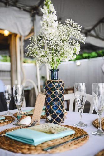 Nautical Wedding Ideas ★ See more: https://www.weddingforward.com/nautical-wedding Nautical Wedding Centerpieces, Nautical Centerpiece, Wedding Favors Rustic, Nautical Wedding Ideas, Beach Wedding Decorations Reception, Wedding Favor Table, Nautical Wedding Theme, Boat Wedding, Ocean Wedding