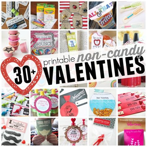 30+ Printable Non Candy Valentine Ideas Valentine Exchange Ideas For Work, Valentines Puns For Friends, Diy School Valentines For Kids, Valentines Cards Puns, Valentine’s Day Puns, Valentines Sayings For Kids, Corny Valentines, Crafts To Do When Bored, Clever Valentines