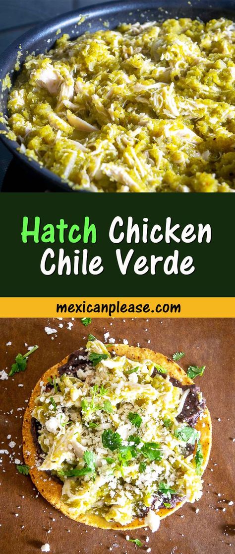 Hatch Pepper Recipes, Hatch Green Chili Recipe, Chicken Chile Verde, Hatch Chili Recipes, Hatch Chile Recipes, Chicken Chile, Green Chile Recipes, Hatch Chiles, Green Chili Recipes