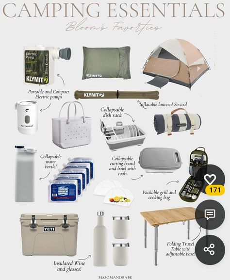 Camping Packing List Aesthetic, Camping Backpack Aesthetic, Camping Bag Aesthetic, Summer Camp Packing Aesthetic, Camping Totes Checklist, Camping Trip List, Glamping Essentials, Travel Bag Essentials, Camping Hacks Diy