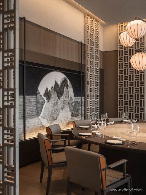 Chinese Restaurant Design Modern, Modern Chinese Restaurant Interior, Chinese Interior Design Modern, Chinese Restaurant Interior Design, Resturant Interior Design, Restaurant Interior Design Modern, Chinese Restaurant Interior, Chinese Restaurant Design, Modern Chinese Restaurant