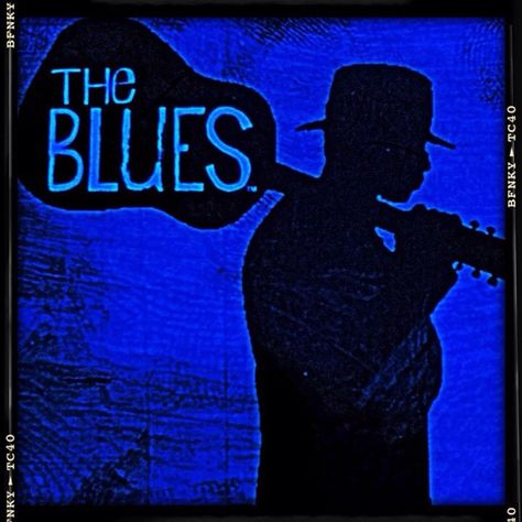 Blues Rock Aesthetic, Rhythm And Blues Music Aesthetic, Blues Posters Music, Blues Aesthetics Music, Blue Rock Aesthetic, Blues Music Aesthetic, Blue Aesthetic Music, Blue Music Aesthetic, 1910 Aesthetic