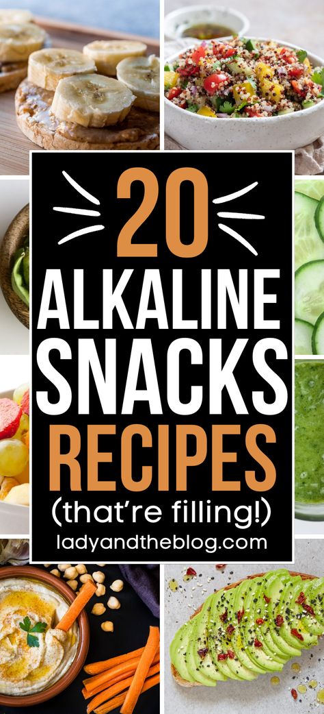 Packed with fruits, vegetables, nuts, and seeds, these snacks offer a plethora of vitamins, minerals, antioxidants, and fiber, contributing to overall well-being. Whether it’s promoting bone health, supporting digestive function, or aiding in weight management, incorporating alkaline snacks into one’s diet can be a delicious and convenient way to prioritize health and vitality. Non Alkaline Foods, Healthy Alkaline Snacks, Non Acidic Foods Meals, Low Carb Alkaline Recipes, Alkaline Slow Cooker Recipes, Best Alkaline Recipes, Alkine Foods Alkaline Diet, Alkaline Diet Dinner Recipes, Alkaline Meal Plan Dr Sebi