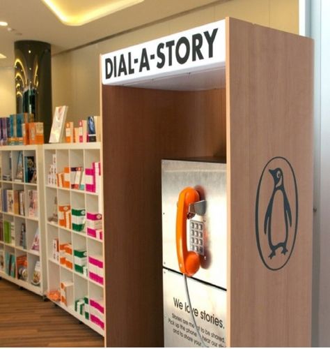 Great Experiential Marketing: Penguin Books Australia’s ‘Dial-a-Story’ Experiential Activation, Experiential Marketing Campaigns, Writing Wall, Experiential Marketing Events, Marketing Activations, Marketing Magazine, Interactive Events, Interactive Exhibition, Interactive Walls