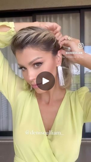 Short Hair Updo Tutorial, Easy Short Haircuts, Easy Hairstyles For Thick Hair, Simple Hairstyles, Natural Hair Tutorials, Easy Hair Updos, Hairdos For Short Hair, Peinados Fáciles Para Cabello Corto, Hair Up Styles