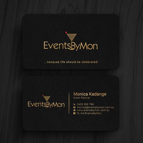 Event Planner Business Card Design, Visiting Card Ideas, Party Planner Business Cards, Creative Graduation Party Ideas, Event Planner Business, Wedding Planner Business Card, Event Planers, Planner Logo Design, Business Card Ideas