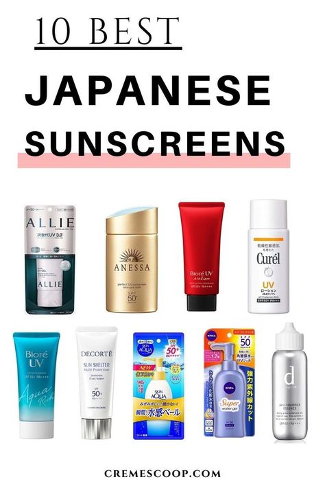 Japan Hair Products, Asian Sunscreen, Japan Sunscreen, Best Japanese Skincare Products, Glass Skincare, Japanese Skincare Products, Japanese Sunscreen, Best Japanese Skincare, Japanese Beauty Secrets