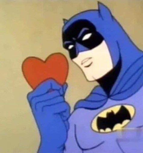 imagen descubierto por ѕĸye. Descubre (¡y guarda!) tus propias imágenes y videos en We Heart It Batman Meme, Im Batman, Cartoon Memes, Batman Joker, Love Memes, Meme Faces, Vintage Cartoon, Cartoon Pics, Batgirl