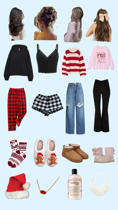 pick your christmas outfit! 🎄 #christmas #pickanoutfit #outfit Outfits To Wear For Christmas, Cute Christmas Outfits For Teens, Outfit Ideas Christmas, Cute Christmas Outfits, Outfit Christmas, Outfit Layout, Christmas Clothes, Outfit Inspo Casual, Christmas Pins