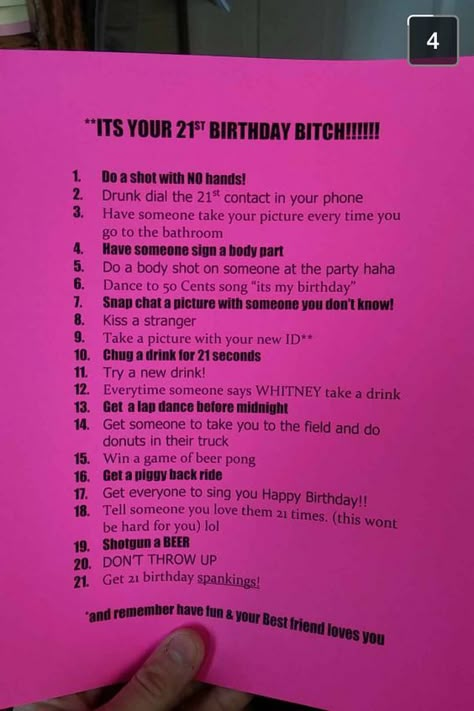 Things to Do On Your Birthday - Women Fitness Magazine 21st Birthday List, 21st Birthday Games, Birthday Checklist, 21st Birthday Diy, 21 Birthday Ideas, 21st Birthday Themes, 21st Birthday Checklist, Tattoos About Growth, 21st Birthday Sign