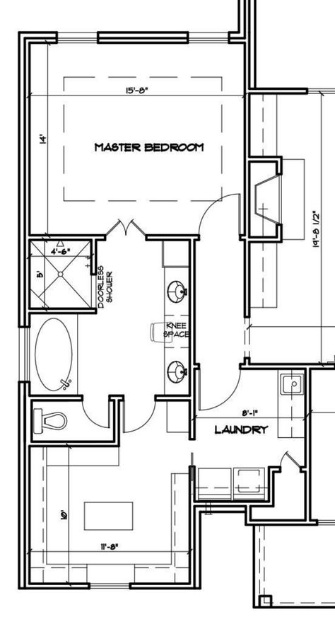 Master Suite with Laundry room. Suite Layout, Master Suite Layout, Master Suite Floor Plan, Suite Floor Plan, Master Bath Layout, Bath Layout, Master Suite Remodel, Master Suite Addition, Master Addition