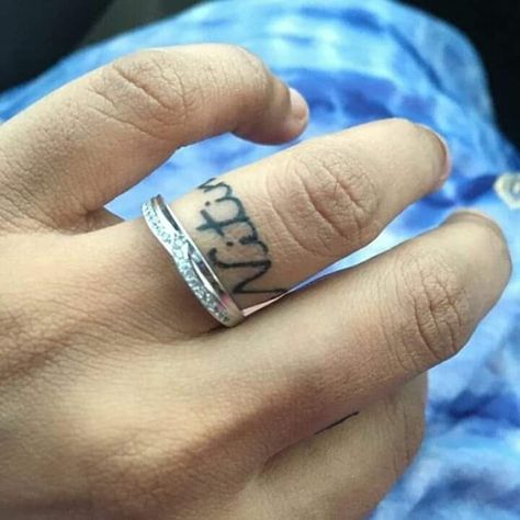 Nitin name tattoo on finger by Shreyas Jadav | #Shreyasjadav Nitin Name Tattoo, Tattoo On Finger, Name Tattoo, Finger Tattoos, Tattoo On, Tattoos, Quick Saves