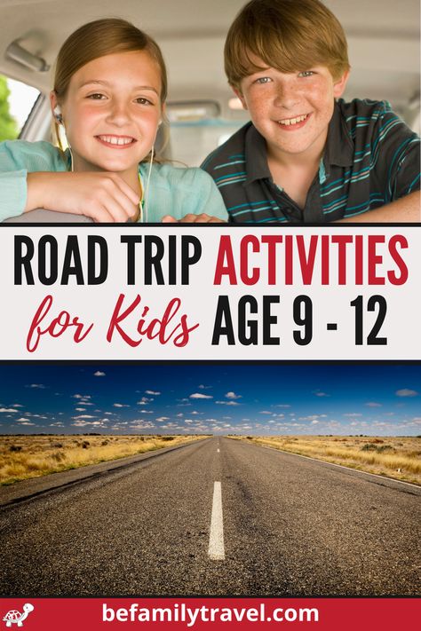 We are sharing our favorite Car Activities for Kids age 9-12 years, including many Non-Screen activity options. Don’t leave home without these non-mess essential travel activities for your kids. Packing a selection of road trip activities for kids will help keep your children busy as you travel, relieve their boredom, and keep your sanity intact on your next family road trip! #RoadTripActivitiesForKids #CarActivitiesForKids #TravelGames #FamilyRoadTrip #RoadTripWithKids Car Activities For Kids, Road Trip Boredom Busters, Car Trip Activities, Road Trip Activities For Kids, Kid Road Trip Activities, Travel Activities For Kids, Car Ride Activities, Road Trip Entertainment, Road Trip Bag