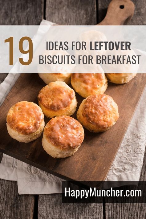 What to Do with Leftover Biscuits for Breakfast (19 Ideas) – Happy Muncher Stale Biscuits What To Do With, Recipes Using Day Old Biscuits, What To Make With Leftover Biscuits, Biscuit Ideas Breakfast, Recipes For Leftover Biscuits, Day Old Biscuits Recipes, What Goes With Biscuits, How To Use Leftover Biscuits, Old Biscuits What To Do With