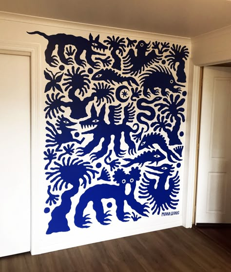 Murals — Minna Leunig Painting Walls, Chic Kitchen, House Living Room, Mural Wall Art, Wall Art Ideas, Australian Artists, Inspirational Wall Art, Mural Art, Wall Murals