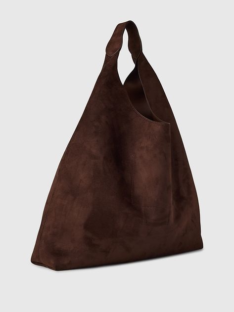 Slouchy Tote Bag, Winter Tote, Slouchy Tote, Suede Tote Bag, Slouchy Bag, Classy Fits, Suede Bag, Suede Tote, Devil Wears Prada