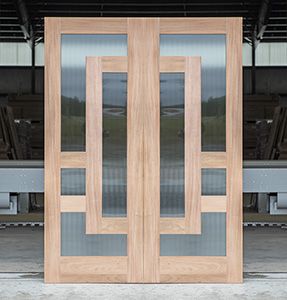 Modern Home Entrance, Exterior Wood Doors, Wooden Window Design, Mahogany Door, Modern Exterior Doors, Single Door Design, House Main Door Design, Door Design Photos, Front Door Design Wood