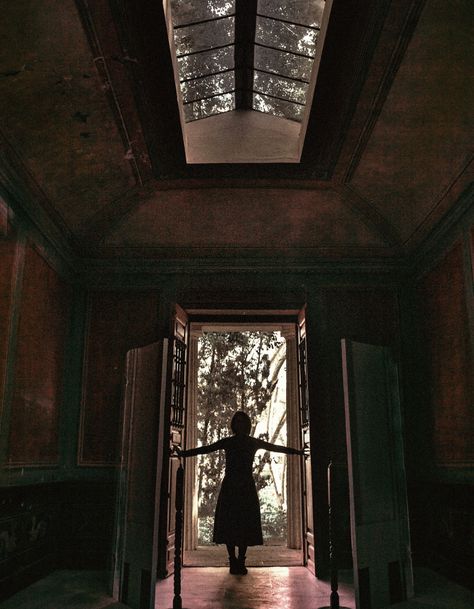 Your Pain Is the Doorway to Growth - Human Parts Horror Aesthetic, Knock On The Door, Embrace Change, Aesthetic Gif, Woman Standing, Aesthetic Images, Bedroom Aesthetic, Eiffel Tower Inside, Light And Shadow