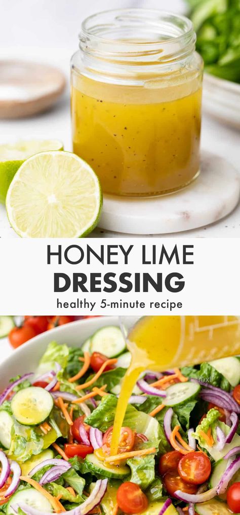 Honey Cilantro Lime Dressing, Honey Mustard Lime Vinaigrette, Lime Honey Dressing, Honey Lime Dressing For Salad, Mango Lime Dressing, Cheddars Honey Lime Dressing Recipe, Honey Garlic Chili Dressing, Texas Roadhouse Honey Lime Dressing, Honey Lime Vinaigrette Salad Dressings