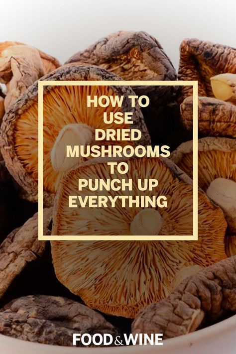 Dried mushrooms are the pure umami pantry staple every kitchen needs. Learn about all the ways they can enhance your favorite dishes. Dehydrated Mushrooms Using, How To Use Dried Mushrooms, Dried Mushrooms Using, Dehydrated Mushrooms Recipes, Dried Mushroom Recipes, Dry Mushroom Recipes, Ideas For Cooking, Matcha Benefits, Dried Mushrooms