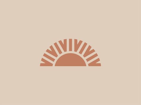 Leslie Olson — Icons and Logos Sun Icon Aesthetic, Logo Ideas Aesthetic, Sun Outline, Visuell Identitet, Sun Pattern, Sun Logo, Logo Icon, Eyes Makeup, Minimalist Logo Design