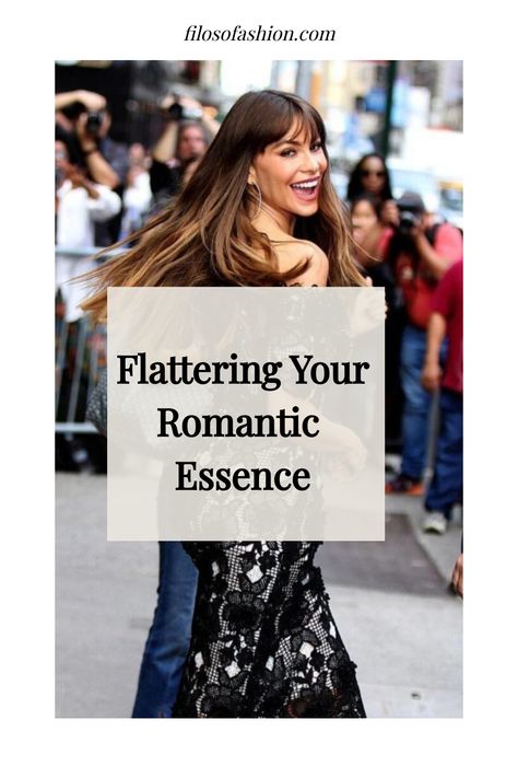 Romantic Essence— How to style your wardrobe and dress your body type? Romantic Style Essence Outfits, Curvy Romantic Outfit, Fall Outfits Tomboy, Romantic Essence Makeup, Kibbe Romantic Body Type, Romantic Essence Outfits, Romantic Essence Style, Romantic Essence, Romantic Body Type