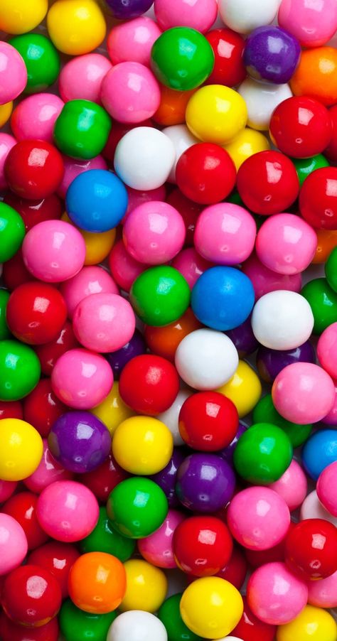 Color Candy, Candy Photography, Candy Background, Cute Food Wallpaper, Minimal Wallpaper, Bubbles Wallpaper, Rainbow Candy, Rainbow Food, Food Wallpaper