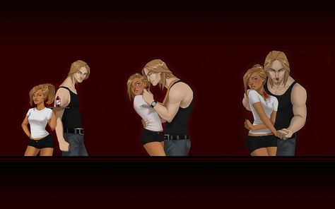 A quick little throw-together wallpaper I made using a set of fanarts done by Verauko on dA. She, like me, prefered the book versions over the TV show versions (except for Eric... we both prefered Alex as Eric!) http://verauko.deviantart.com/ Eric Northman, Alexander Skarsgård, Alexander Skarsgard, True Blood, Not Sorry, Who Am I, Tv Show, Alexander, Family Guy