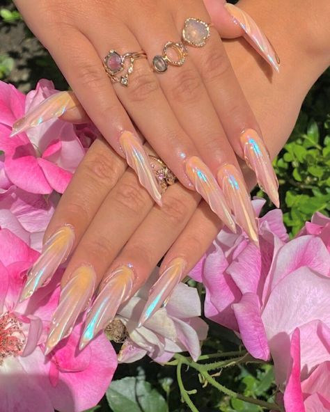 Melanie Martinez Nails, Seashell Nails, Concert Nails, Pride Nails, Iconic Celebrities, Nails Inspired, Nails Pretty, Inspired Nails, Long Island New York