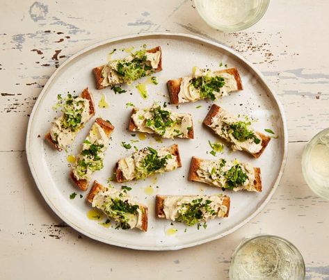 Christmas snacks: Yotam Ottolenghi’s festive party-food recipes | Christmas food and drink 2019 | The Guardian Roast Celeriac, Otto Lenghi, Potato Hummus, Christmas Canapes, Food Starters, Yotam Ottolenghi Recipes, Cooking Christmas, Sweet Potato Hummus, Ottolenghi Recipes