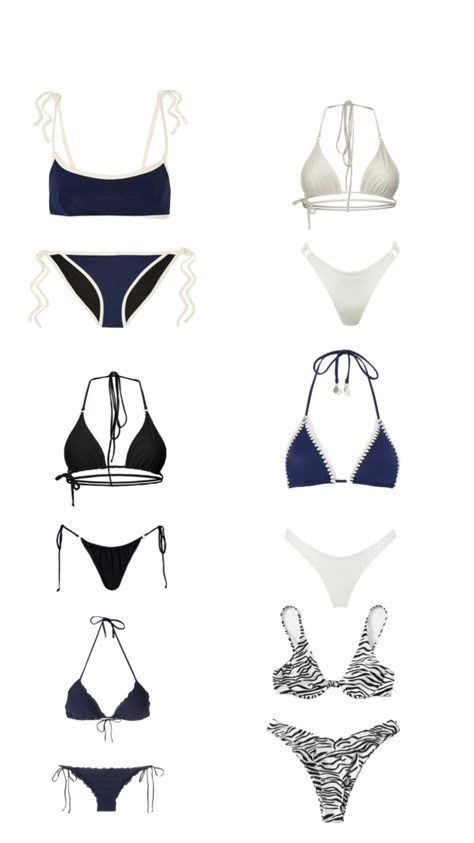 Swimsuits every one needs #popular #stockholmstyle Stockholm Style Swimwear, Cute Bikins For Teens, Summer Accessories Beach, Swimsuit Inspo, Swimsuit Ideas, Obx Dr, Spring Break Outfit, Trendy Swimsuits