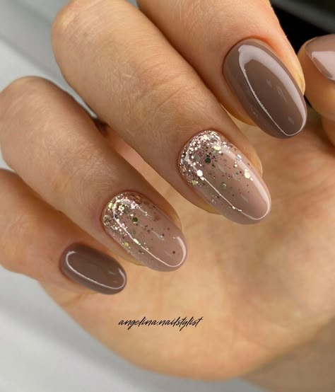 Nails For 2023, Fall Gel Nails, January Nails, Subtle Nails, Cute Gel Nails, Neutral Nails, Dipped Nails, Classy Nails, Fancy Nails