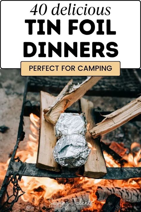 Get some variety this summer with these delicious recipes for tin foil dinners for camping. Make some great family memories! Hobo Dinner Recipes, Tin Foil Dinners, Pit Cooking, Hobo Dinners, Fire Pit Cooking, Foil Dinners, Open Fire Cooking, Campfire Recipes, Camping Food Ideas