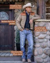 Yellowstone Outfits, John Dutton, Yellowstone Series, Boots Outfit Men, Modern Cowboy, Cowboy Up, Estilo Country, Cowboy Outfits, Mens Casual Dress Outfits