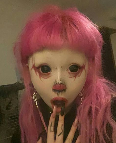 Jasmine Bean, Jazmine Bean, Jazmin Bean, Drawing Aesthetic, Cool Makeup, Clown Makeup, Melanie Martinez, Makeup Inspo, Art References