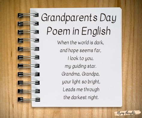 Heartwarming Grandparents Day 2023 Poems: Express Your Love and Admiration Poem On Grandparents, Poem For Grandparents, Grand Parents Quotes, Grandparents Poem, Quotes For Grandparents, Poems About Grandparents, Baby Door Decorations, Grandparents Day Poem, Poem Recitation