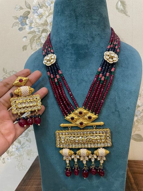 Tiee oj pure tyani kundan Kundan Jewellery, Statement Necklace, Pure Products