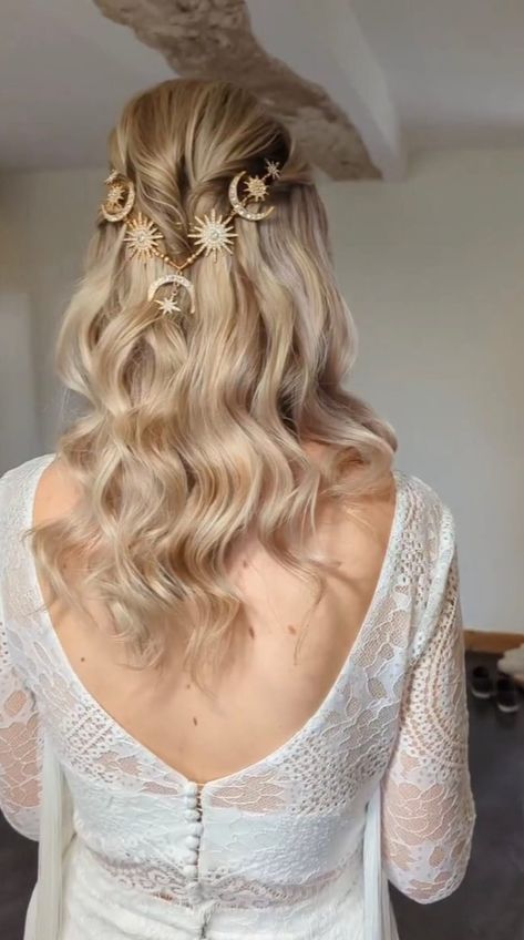 Handmade bridal hair accessories