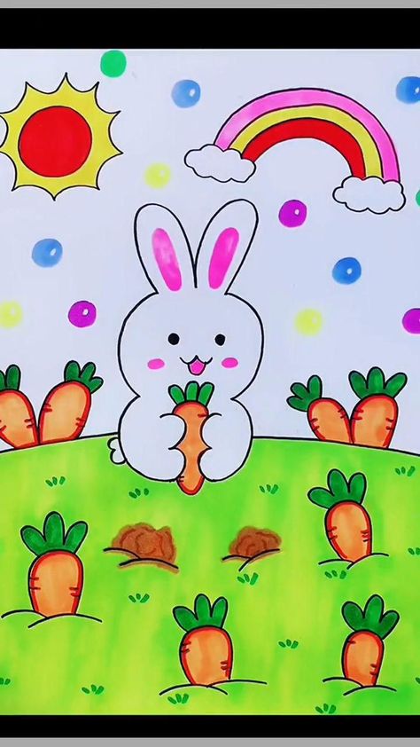 how to draw Bunny [Video] in 2022 | Easy bunny drawing, Basic drawing for kids, Cute easy drawings How To Draw A Cartoon Bunny Step By Step, Cute Chicks Drawing, Cartoon Art Drawing Easy Step By Step, How To Draw A Bunny For Kids, How To Draw Easter Things, Interesting Drawing Ideas Creative Easy, How To Draw Easter Bunny Step By Step, Cute Bunny Drawing Cartoon, How To Learn Drawing For Beginners