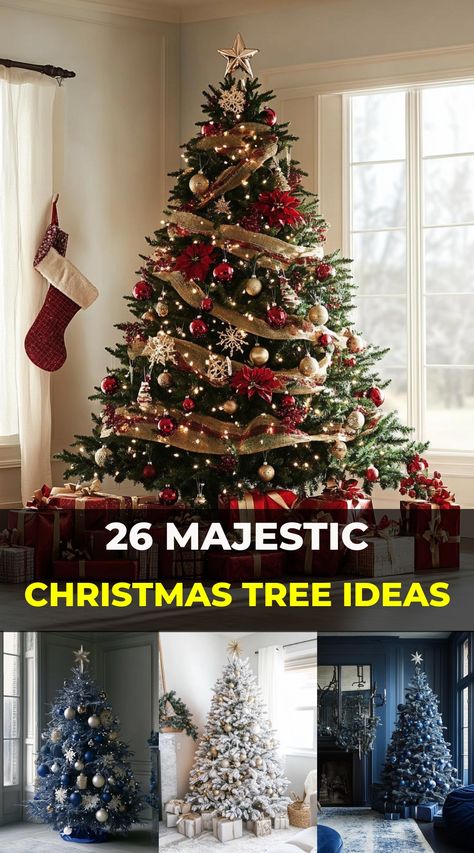 Elevate your seasonal decor with innovative Christmas tree ideas. Discover 26 hairstyle-influenced themes that range from classic elegance to modern sophistication. Experiment with unique ornaments, garlands, and lighting to create a tree that truly stands out. Let your holiday centerpiece become a reflection of your personal style and spread cheer throughout your home. Christmas Tree Themes Unique, Creative Christmas Tree Ideas, Christmas Tree Garland Ideas, Tree Garland Ideas, Themed Trees, Christmas Door Decoration, Christmas Tree Decorating Ideas, Tree Decorating Ideas, Flocked Trees