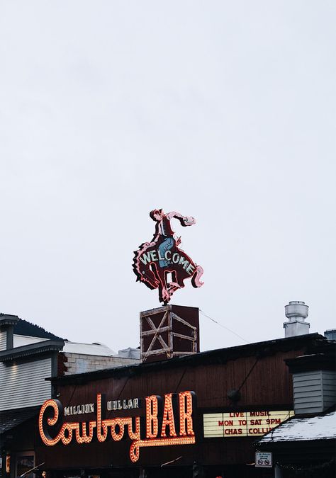 Million Dollar Cowboy Bar, Cowboy Bar, Southern Aesthetic, Cowboys Bar, Cowboy Photography, Country Backgrounds, Western Prints, Western Photography, Cowboy Aesthetic