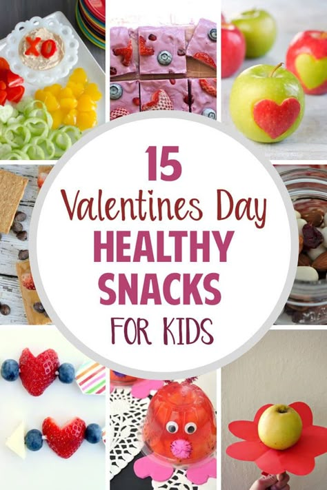 Valentines Healthy Snacks, Healthy Valentines Treats, Make Healthy Snacks, Valentine Snacks, Valentine Dessert, Snacks For Toddlers, Valentines Recipes Desserts, Valentines Snacks, Healthy Valentines