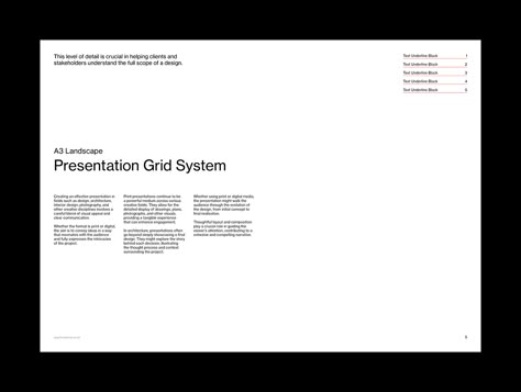 Stephen Kelman - A3 Presentation Grid System for InDesign | Landscape Swiss Design Layout, Swiss Grid, Title Block, Portfolio Design Layout, Swiss Design, Design Layouts, Indesign Templates, Grid System, Graphic Design Layouts