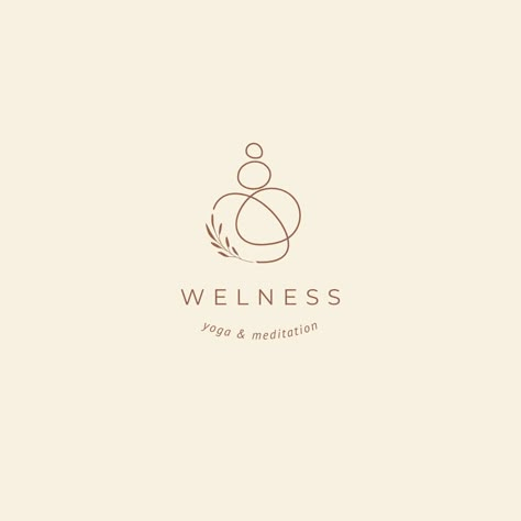 Templates Meditation Logo Ideas, Heal Symbol, Meditation Branding, Yoga Logo Inspiration, Meditation Logo, Psychologist Logo, Teacher Logo, Parkinsons Awareness, Yoga Website