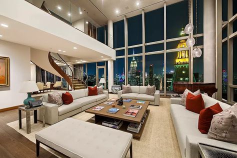 23 E 22nd St, New York, NY 10010 | Zillow Luxury Apartment Interior Penthouses, Pent House Apartment Interior Design, New York Penthouse Luxury, Luxury Apartment Interior, New York Studio Apartment, Penthouse New York, Appartement New York, Dream Penthouse, Penthouse In New York