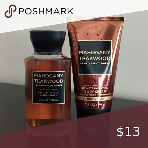 New Bath and body works men mahogany teakwood Mahogany Teakwood, Bath Body, Bath Body Works, Travel Size, Shower Gel, Body Cream, Body Works, Bath And Body Works, Bath And Body