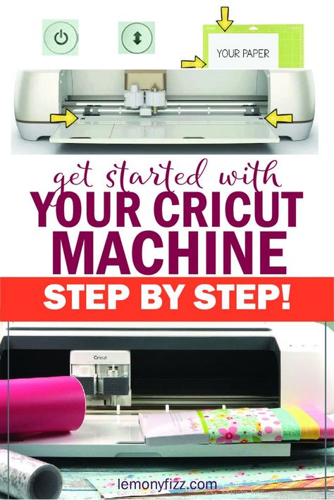 Learn how to use a Cricut machine. Get that little bug out of the box and start making quick and easy crafts. Use paper, vinyl, HTV and more to make beautiful beginner Cricut projects. Beginner Cricut Projects, Beginner Cricut, Cricut Help, How To Use Cricut, Cricut Mat, Cricut Supplies, Cricut Explore Projects, Quick And Easy Crafts, Popular Crafts