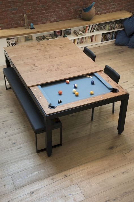 Pool Table Cover, Diy Pool Table, Luxury Game Room, Pool Table Covers, Small Game Rooms, Game Room Kids, Pool Table Room, Game Room Basement, Pool Room