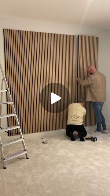 Rowen on Instagram: "Your dream living room inspo...☁️ Elevate your home with our new Marchmont Decorative Acoustic Slat Wall Panels✨ designed to give every room that luxury feeling and hotel look Get the look via the link in our bio🤍 #livingroomdesign #InteriorDecor #homeinterior" Acoustic Wall Panels Living Room, Slat Wall Ideas Living Room, Slat Wall Living Room, Acoustic Slat Wall, Luxury Feeling, Dream Living Room, Wall Panel Design, Acoustic Panel, Acoustic Wall Panels